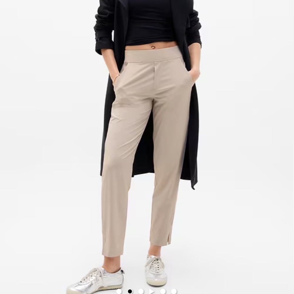 Athleta Brooklyn Mid Rise Ankle Pant Size 14 - Picture 1 of 6